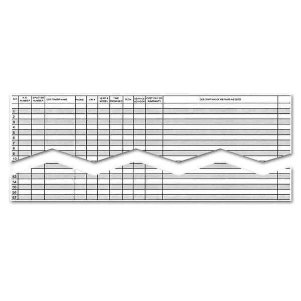 Asp RouteSheet/AppointmentPad, 17" X 22", 50 Sheets Per Pad (Form #Rs-57) Pk 162